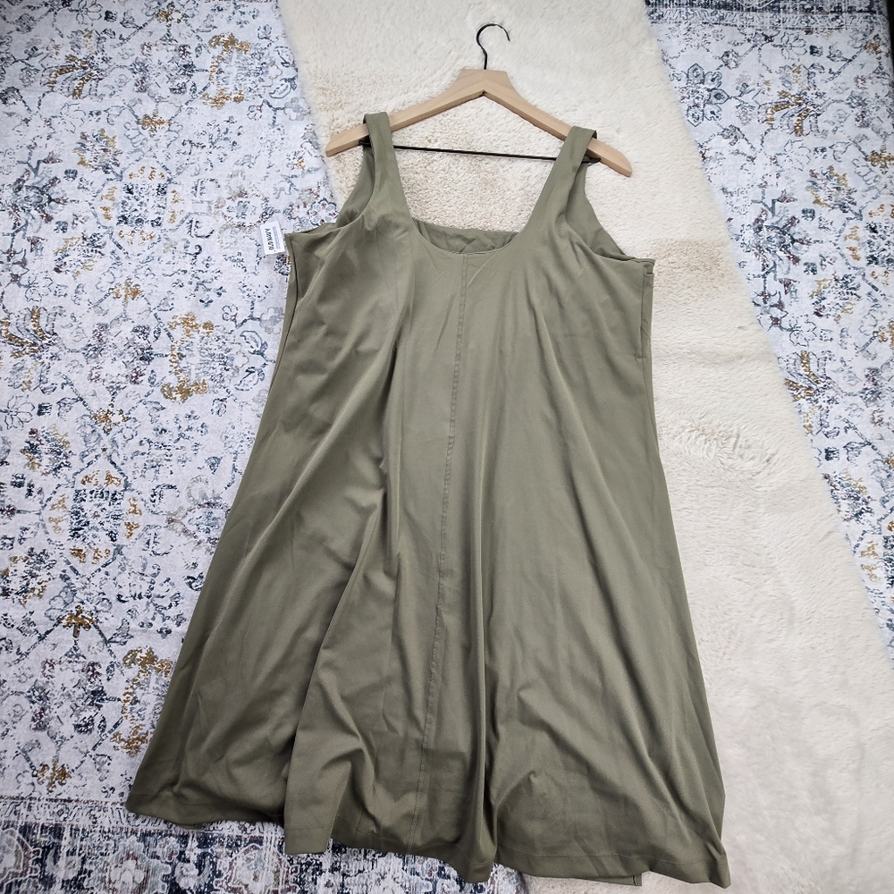 Old Navy PowerSoft Athletic Dress Women Plus Size Green XXL TALL BNWT - Picture 7 of 10